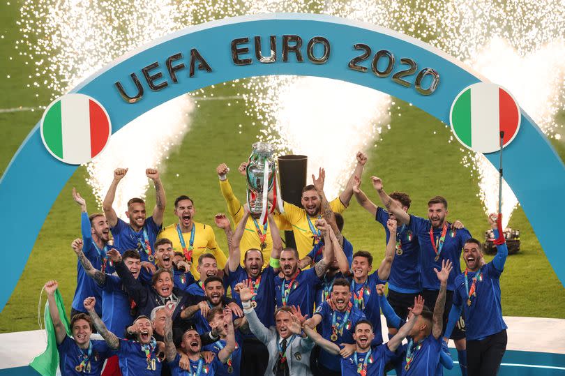 Italy will head to Germany as holders of the European Championships -Credit:Marc Atkins/Getty Images