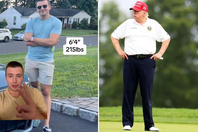 Trump says he's 6'3