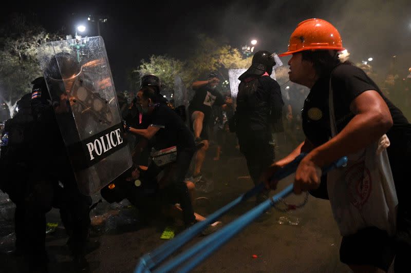 FILE PHOTO: Anti-government protest in Bangkok