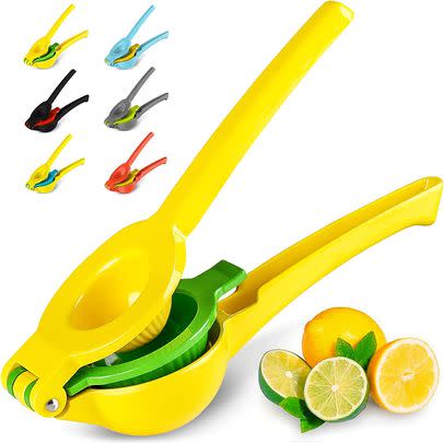 Zulay Metal 2-In-1 lemon lime squeezer