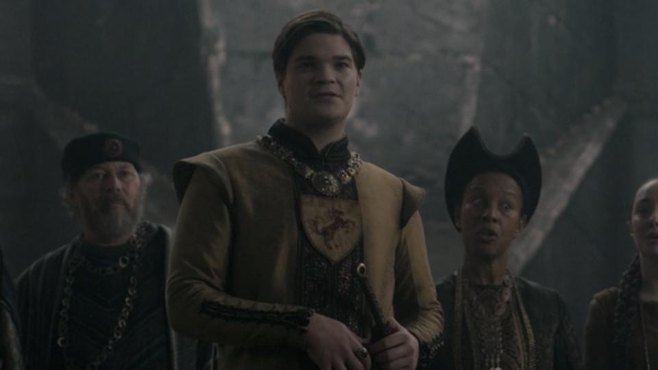 A young member of House Bracken during the courting of Rhaenyra at Storm's End on House of the Dragon