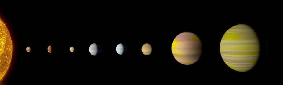 The Kepler-90 star system has eight planets, like our own  - Nasa