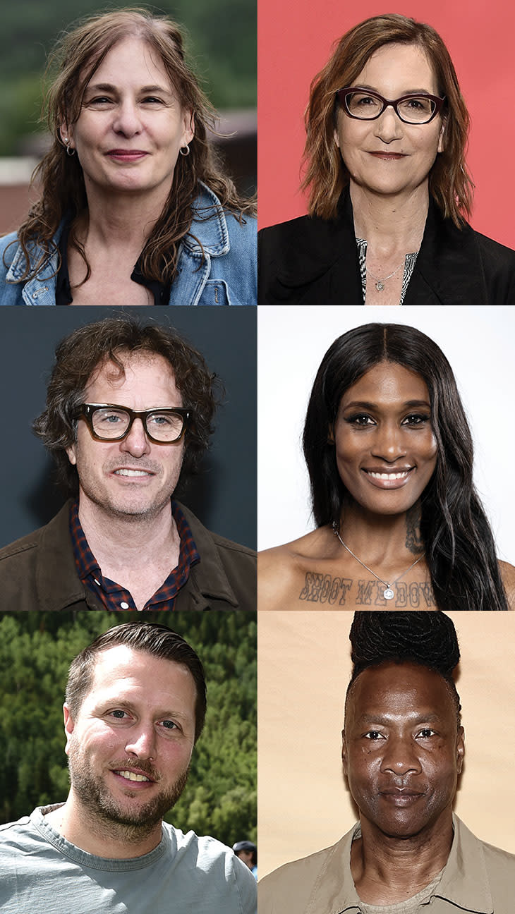 Doc Roundtable Clockwise Madeleine Gavin Beyond Utopia, Nicole Newnham The Disappearance of Shere Hite, D. Smith Kokomo City, Roger Ross Williams Stamped From the Beginning, Matthew Heineman American Symphony, and Davis Guggenheim Still: A Michael J. Fox Movie