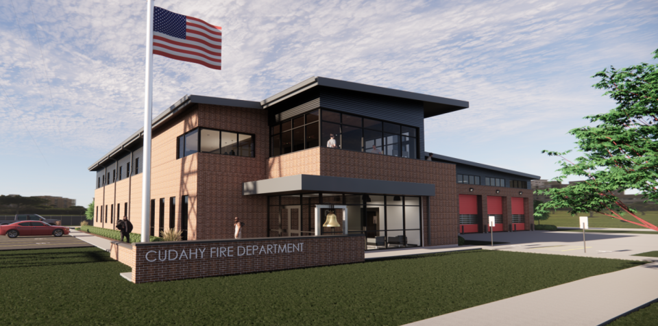 Cudahy's new multi-million dollar fire station is under construction on the Station 2 site at 3115 E. Ramsey Ave.