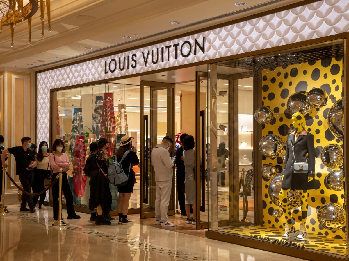 Shares of luxury brands are tumbling in a sign consumers’ high-end spending spree is over