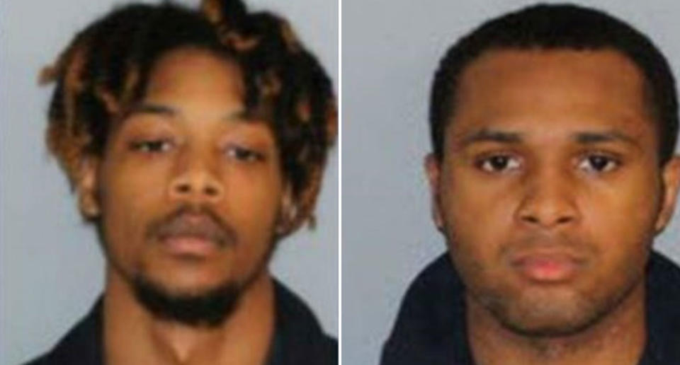 Isaiah Dequan Hayes (left), 19, allegedly raped a nine-month-old girl while Daireus Jumare Ice (right), 22, allegedly filmed it. Source: WREG/ CNN