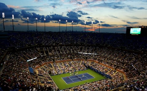 the Arthur Ashe stadium - Credit: Getty Images