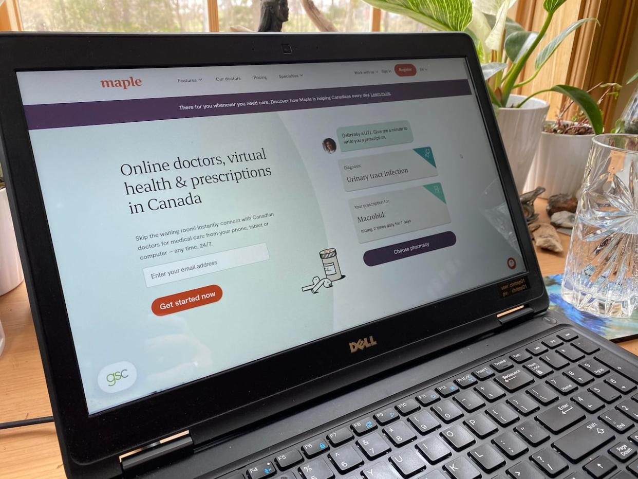 Through the Maple virtual care program, Islanders are able to consult with a doctor via text, phone, or video conference. (Carolyn Ryan/CBC - image credit)