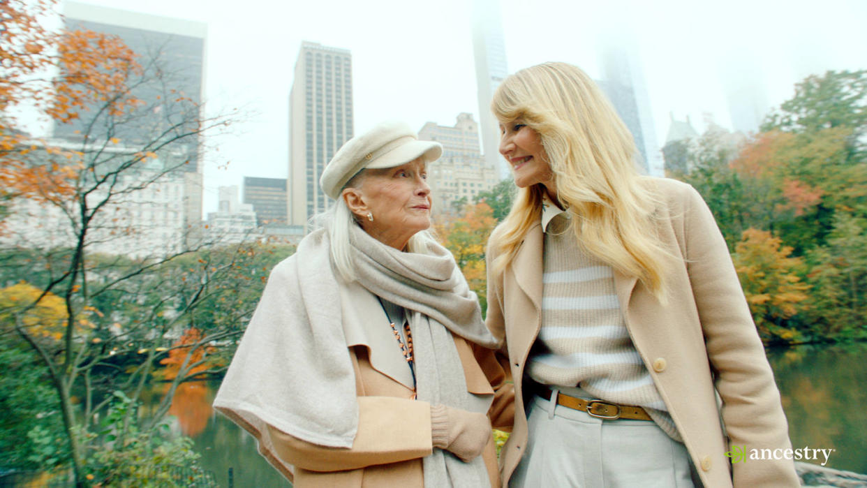 Laura Dern and Diane Ladd (Courtesy ancestry)