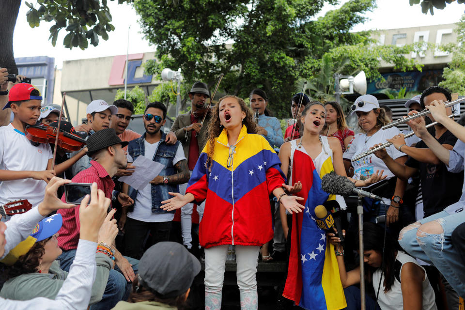 Venezuela’s symphony of protests