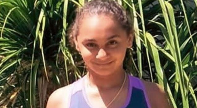 Denishar Woods, 11, suffered a severe electric shock after touching a garden tap. Source: GoFundMe/Denishar Woods Appeal