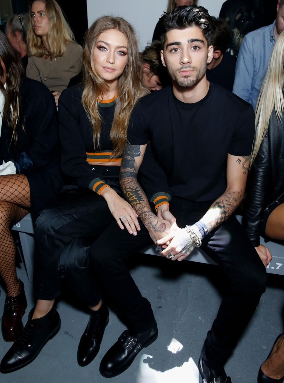 Gigi Hadid and Zayn Malik