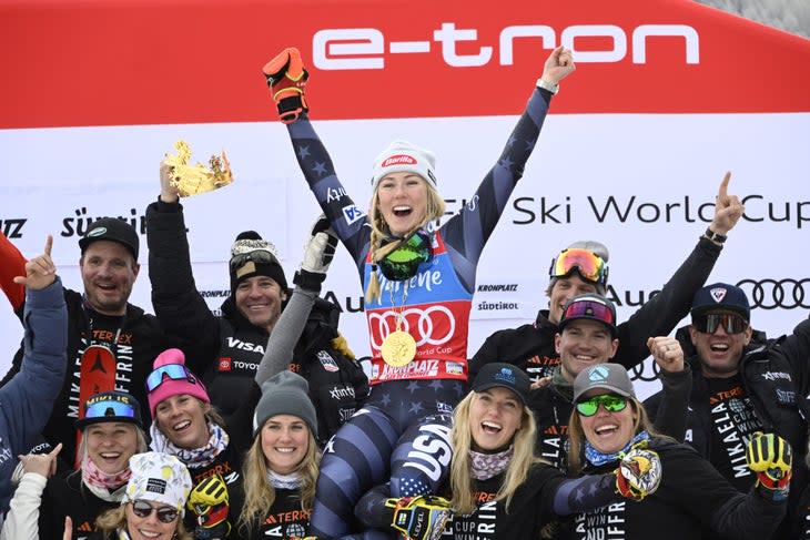 Mikaela Shiffrin Kronplatz