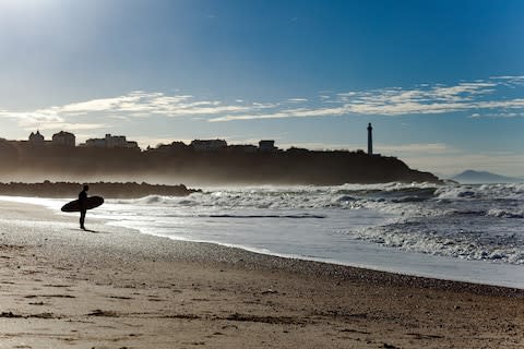 Biarritz, in French Basque Country - Credit: GETTY