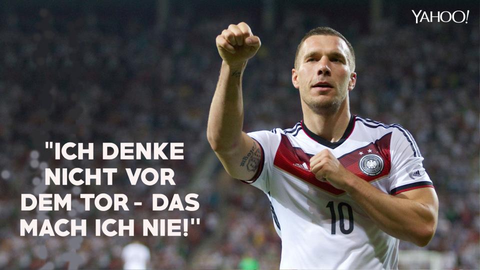 Die besten Sprüche von Lukas Podolski