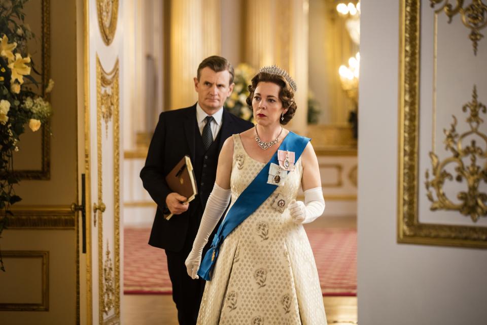 Season three of The Crown was shot on hundreds of sets, including painstakingly accurate recreations of various Buckingham Palace rooms.