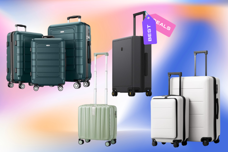 It's a good time to refresh your travel sets. From compact carry-ons to full suitcase sets, here are Amazon's best deals on luggage right now. (via Amazon)