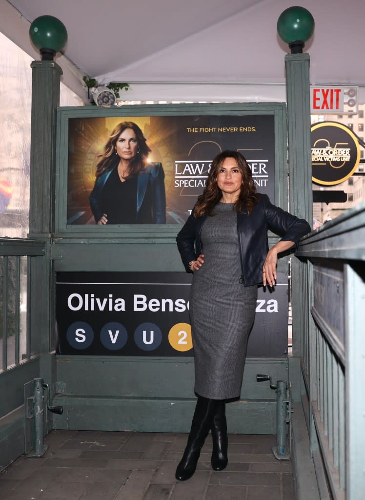 Mariska Hargitay is now part of the MTA. GC Images