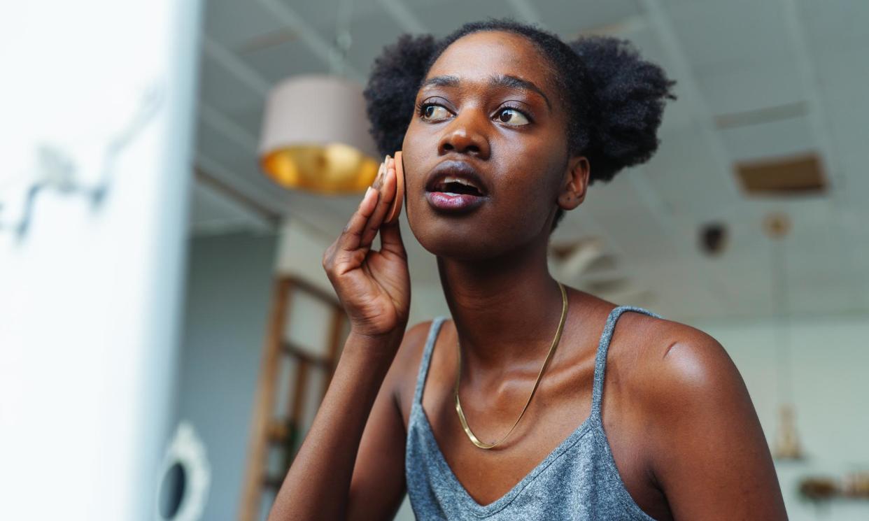 <span>Under cover: select a hybrid product that’s a great alternative to foundation.</span><span>Photograph: Olga Rolenko/Getty Images</span>