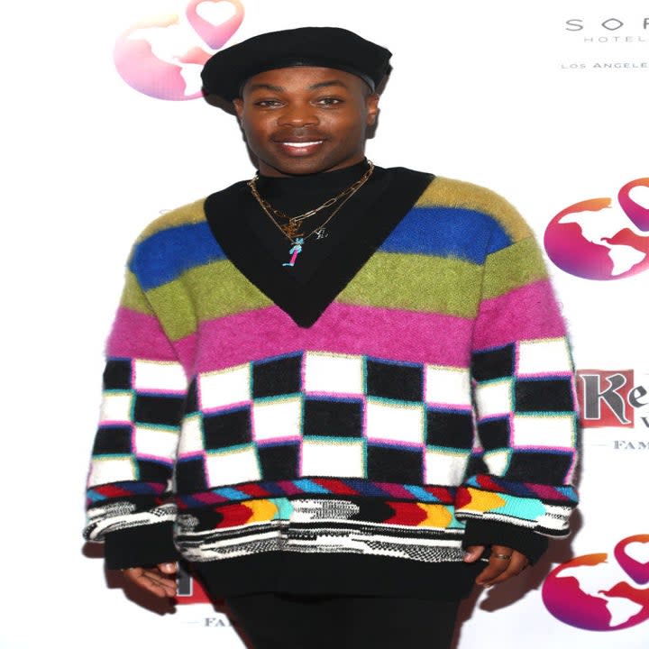 closeup of todrick