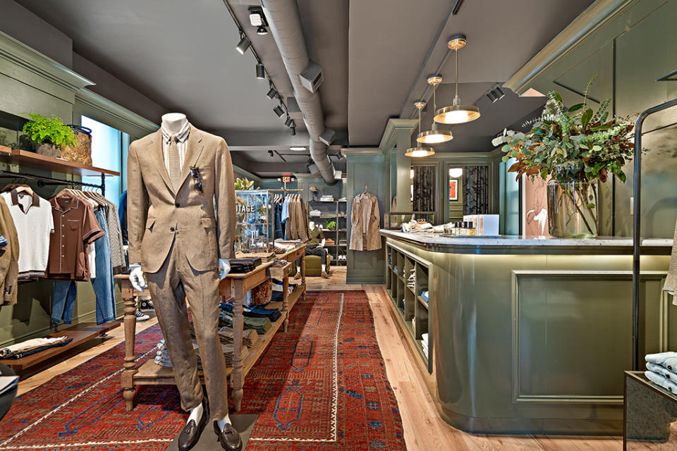 Inside Todd Snyder’s new Chicago store. - Credit: Iurii Divonchuk