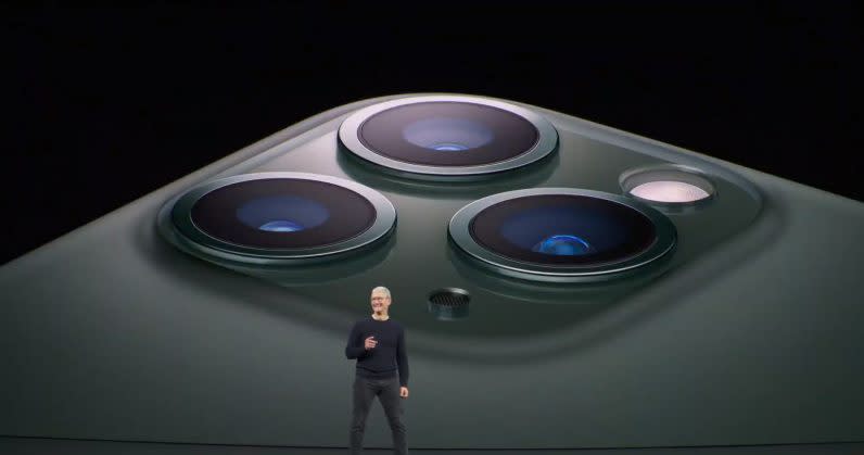 iPhone 11 Pro range Tim Cook