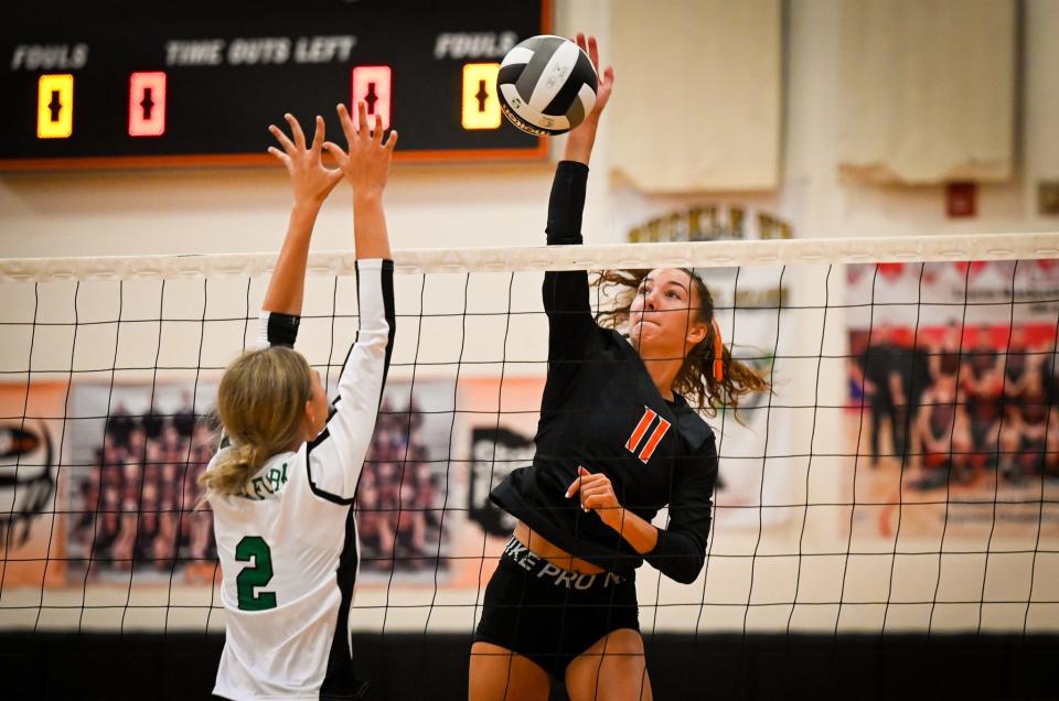 Lucas' Shelby Grover was named the 2022 Mid-Buckeye Conference Volleyball Player of the Year.