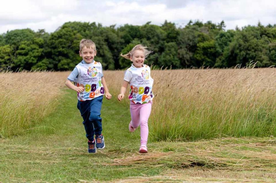 Emilie and Reece wanted to raise money for The Royal Marsden Cancer Charity. (Stephanie Belton/PA Real Life)