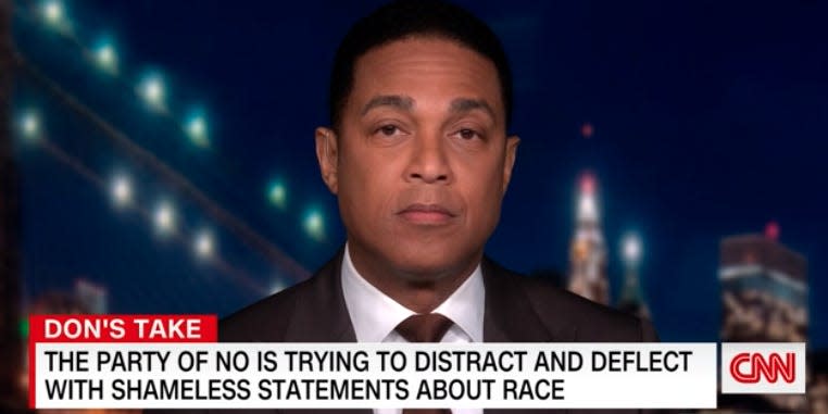 CNN host Don Lemon.