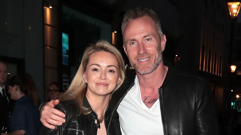 Ola and James Jordan stood in the dark