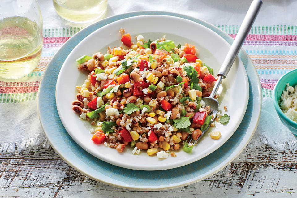 Black-Eyed Pea and Grain Salad