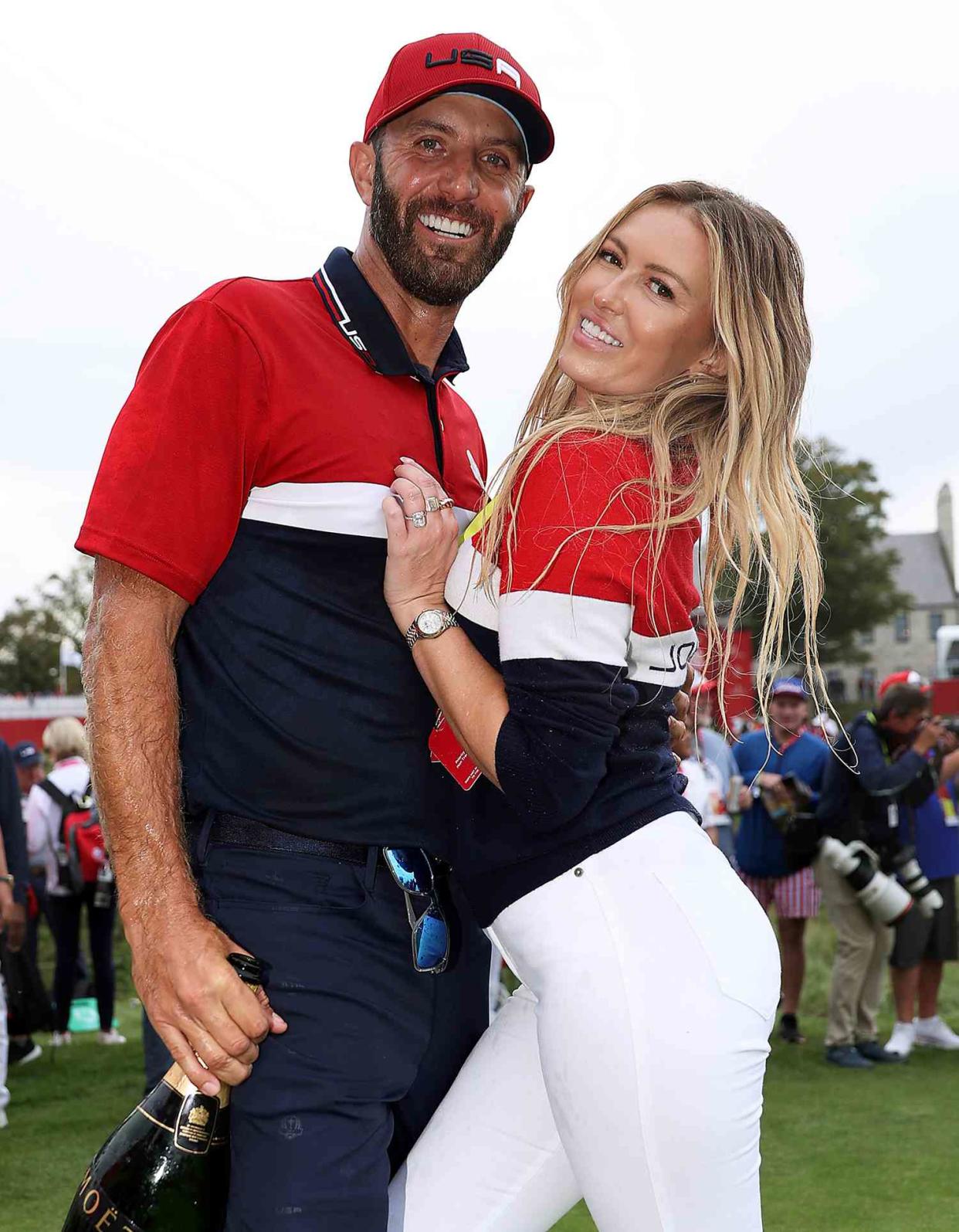 Dustin Johnson & Paulina Gretzky