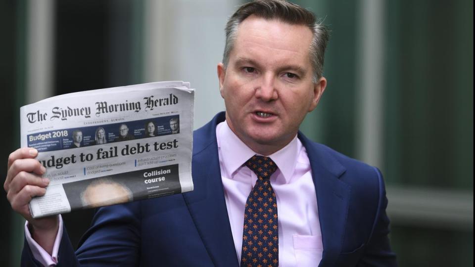 Shadow Treasurer Chris Bowen has slammed the Turnbull government’s third budget