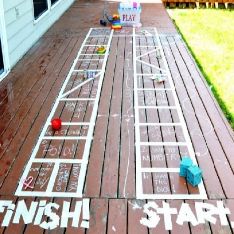 Giant Outdoor Board Game