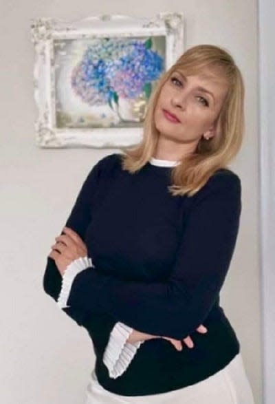 At the UT School of Music’s Ready for the World Series: Ukraine, you’ll find art by Ukrainian artists such as Viktoriia Cubbedge. Proceeds from sales will go to benefit Ukraine.