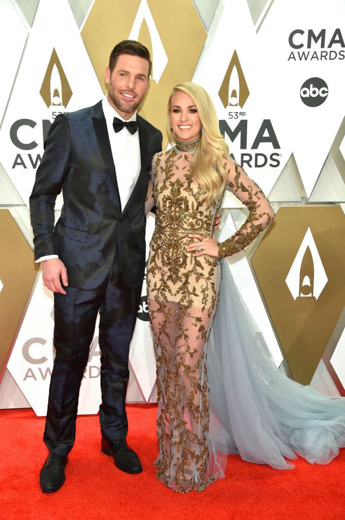 Carrie Underwood and Mike Fisher