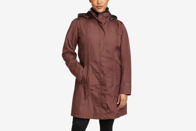 This Popular Eddie Bauer Trench Is 48% Off in a Fall-Ready Color—but Only for More Days
