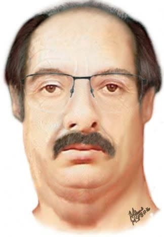 Michigan State Police releases this age-progressed drawing of what he may look like today as a 63-year-old. Photo: Police handout/Reuters