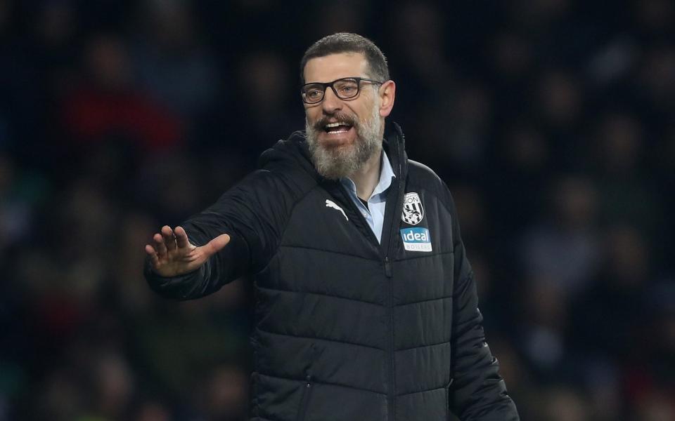 Slaven Bilic head coach / manager of West Bromwich Albion reacts during the Sky Bet Championship match between West Bromwich Albion and Middlesbrough at The Hawthorns on December 29, 2019 in West Bromwich, England - West Bromwich Albion FC /Adam Fradgley - AMA 