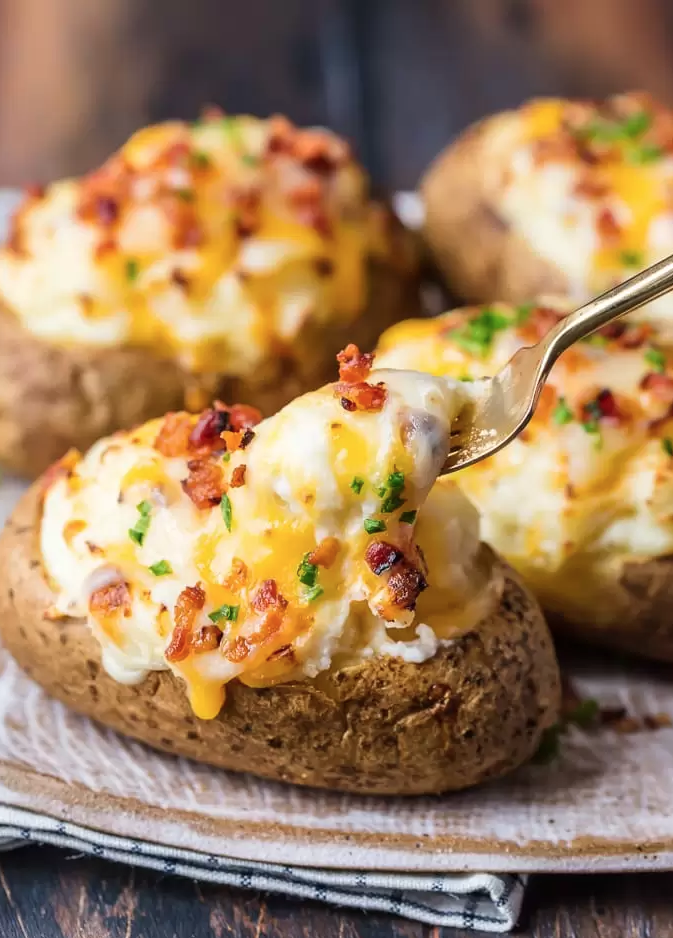 Simple Twice-Baked Potatoes