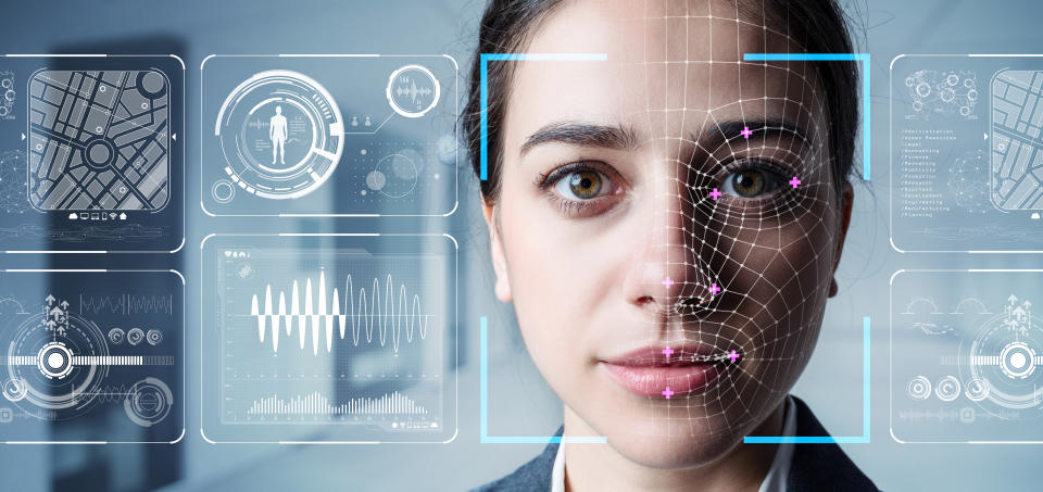 Ondato uses photo and live video identity verification, data monitoring on a unified platform to capture a biometric three-dimensional map of a person for user identification. Photo: Getty