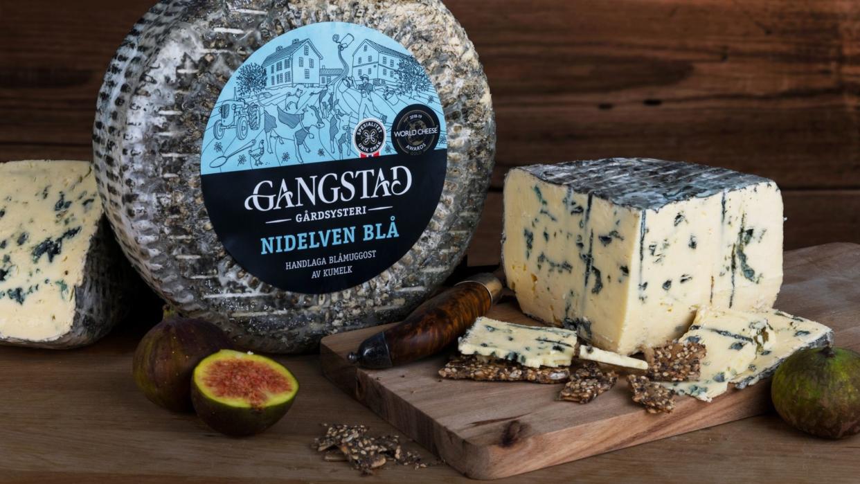  Gangstad Gårdsysteri's Nidelven Blå took the top cheese prize  . 