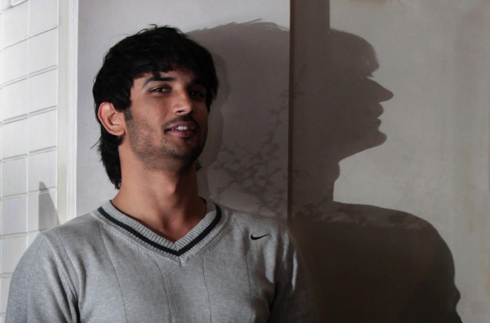 MUMBAI, INDIA - JANUARY 28: Indian actor Sushant Singh Rajput poses during a profile shoot, on January 28, 2013 in Mumbai, India.  (Photo by Vidya Subramanian /Hindustan Times)