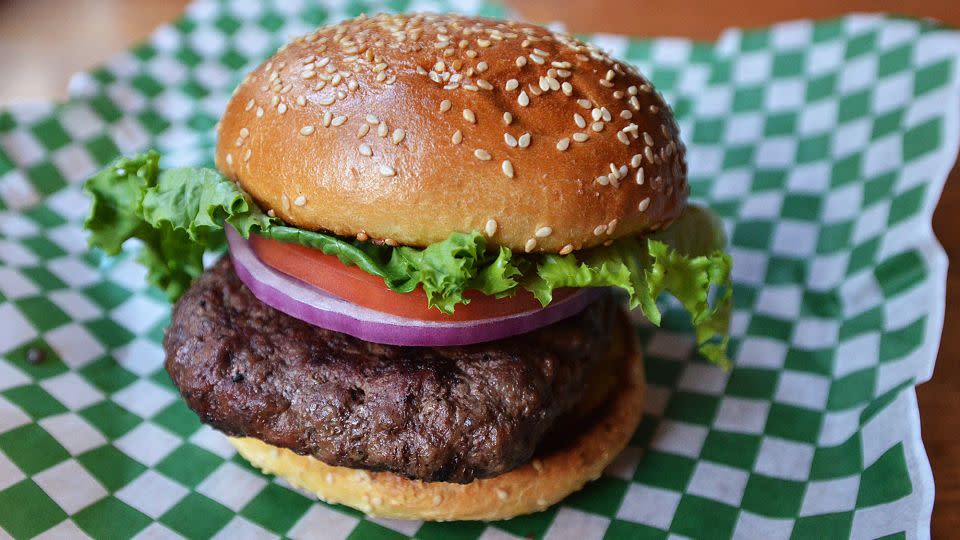 Hamburger. - KatieSik/iStockphoto/Getty Images