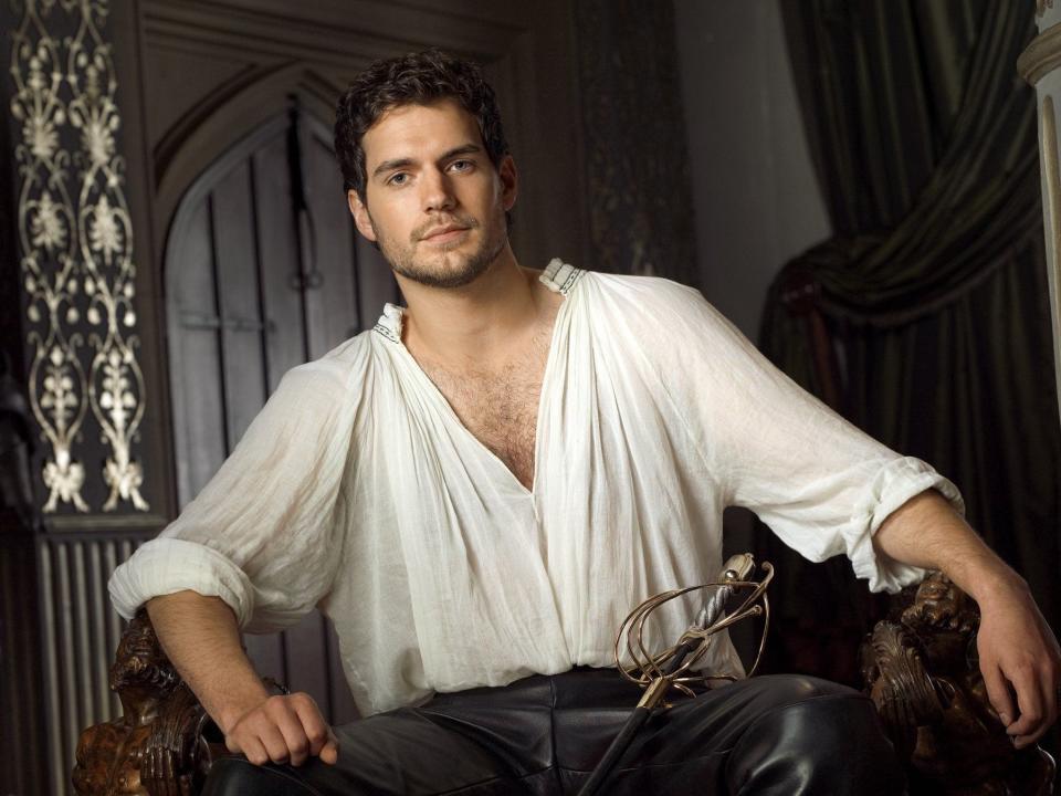 Henry Cavill as Charles Brandon in "The Tudors."