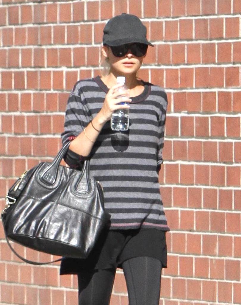 Nicole Richie Leaves Gym