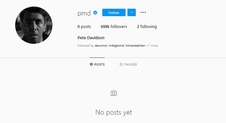 Pete Davidson Instagram