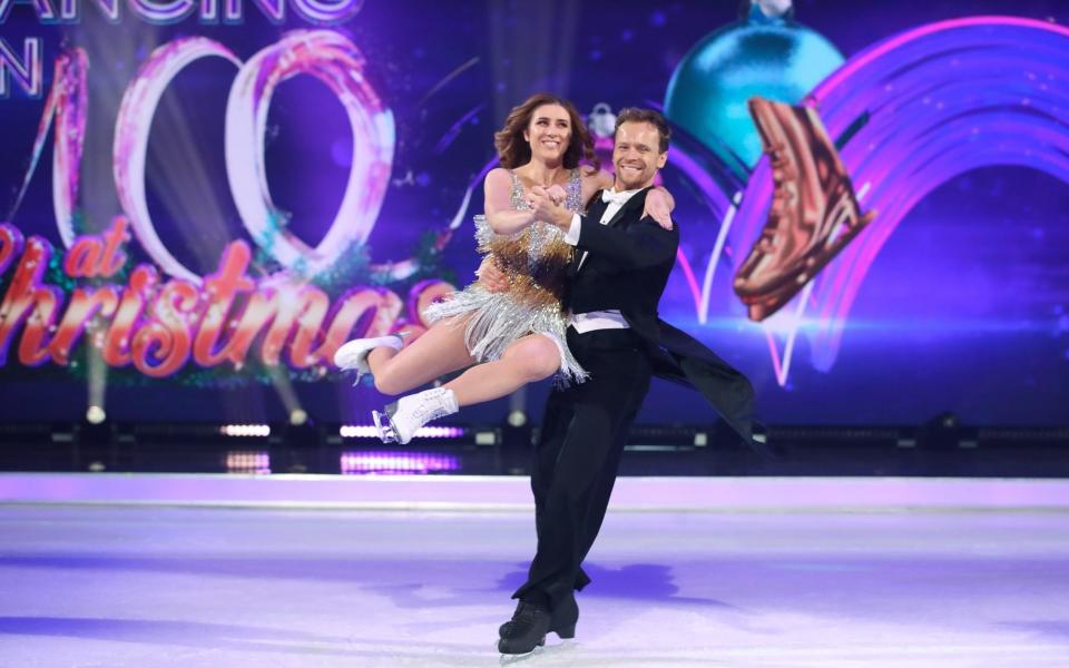 Libby Clegg and Mark Hanretty during the Dancing On Ice 2019 photocall at ITV Studios on December 09, 2019 in London, England - WIREIMAGE