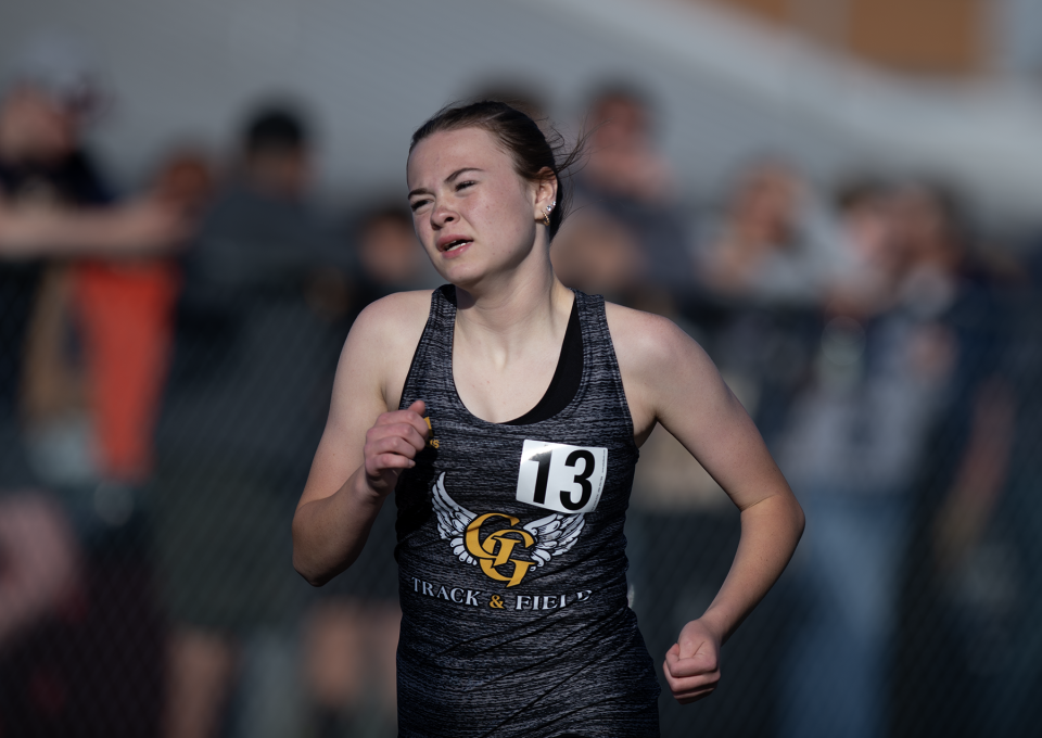 1600 Run, Kathlene McMayon, Garfield. Division III Regional Track and Field held at Norwayne High School in Creston.