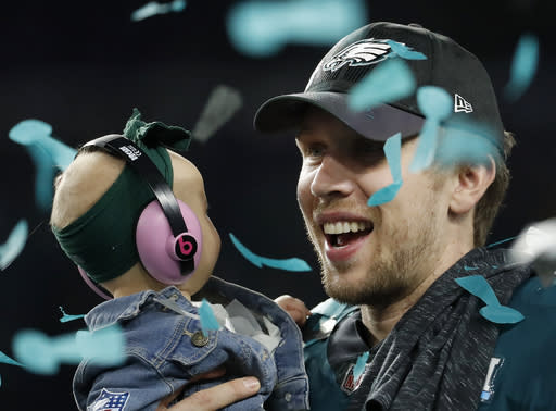 Will Super Bowl hero Nick Foles get traded away from the Philadelphia Eagles? (AP)